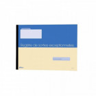Registre de Sorties Exceptionnelles - Format 28 x 21 cm - 96 pages