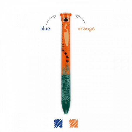 Stylo Bille 2C Click&Clack Tigre