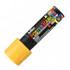 Marqueur pare-brise jaune fluo à peinture – Pointe feutre 30 mm
