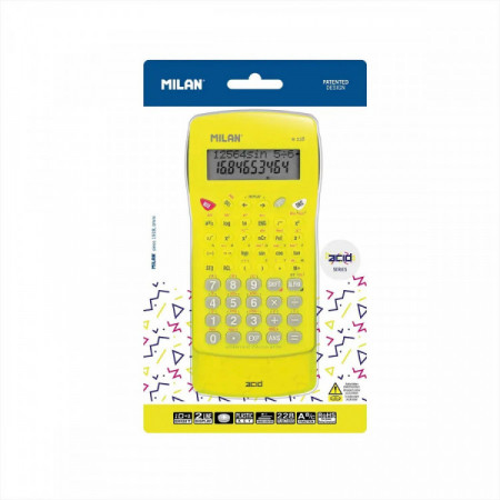 Calculatrice scientifique M228 Acid JAUNE