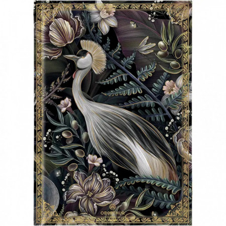 CARNET A5 BAROQUE GRUE