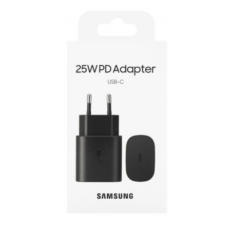 Chargeur USB-C Samsung 25W Noir