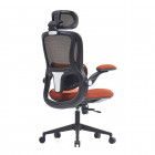Fauteuil de bureau CELINE-FLIP ergonomique avec dossier résille