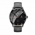 Montre connectée VOLKANO Career Series AMOLED Bluetooth 5.2 – Bracelet cuir véritable