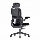 Fauteuil de bureau CELINE-FLIP ergonomique avec dossier résille