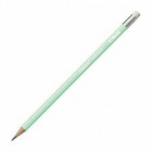 Crayon graphite STABILO Swano Pastel HB avec gomme – Vert pastel