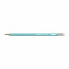 Crayon graphite STABILO Swano Pastel HB avec gomme – Bleu pastel