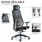 Fauteuil de bureau ARAE – Ergonomie et confort au quotidien