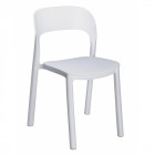 Chaise ONA Blanche – Élégance et polyvalence pour tous vos espaces