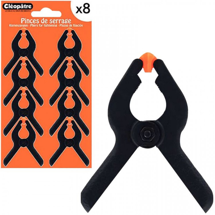 Pinces serre-colle 65 mm – Maintien précis pour loisirs créatifs et bricolage