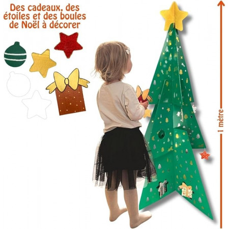 Sapin de Noël géant en carton 1 m