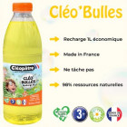 Recharge solution à bulles 1 litre – Des heures de jeu pour les enfants