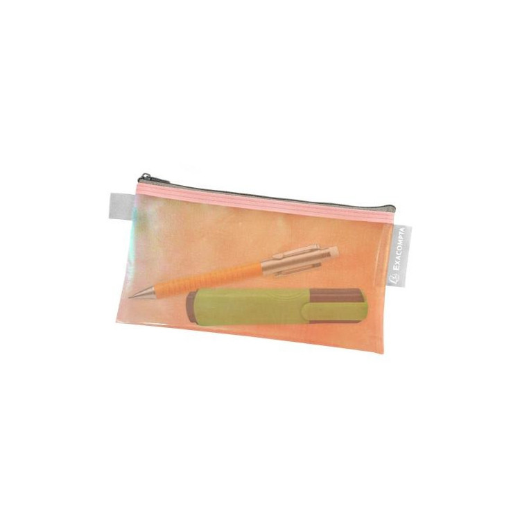 Pochette zip Candy Tidy DL (10 x 21 cm) Exacompta – Coloris pastel assortis