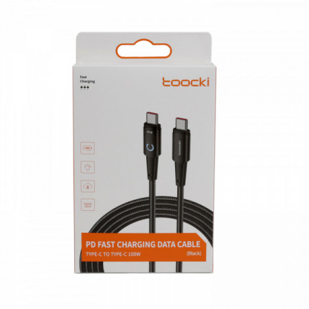 Câble de charge Wonday USB-C vers USB-C 1 m – Charge rapide PD 100W