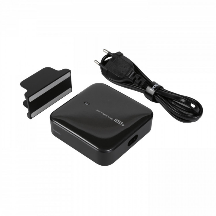 Chargeur secteur GaN 100W Wonday – 2 ports USB-A, 2 ports USB-C