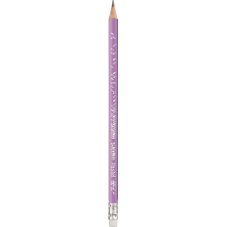 Crayon graphite Pastel bout gomme HB Maped – Corps en bois, teintes tendance