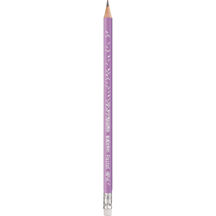 Crayon graphite Pastel bout gomme HB Maped – Corps en bois, teintes tendance