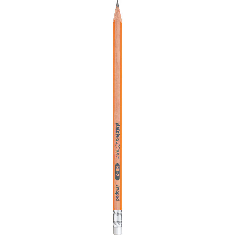 CRAYON GRAPHITE FSC BOUT GOMME HB
