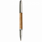 Stylo roller Sequoia Chêne-Chrome Oberthur – Attributs chromés brillants