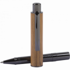 Stylo bille télescopique Ottawa Oberthur – Capuchon en bois de teck naturel