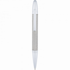 Stylo bille Phoenix gris Oberthur – Corps en fils métalliques tressés