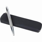 Stylo bille Phoenix gris Oberthur – Corps en fils métalliques tressés