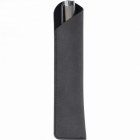 Stylo bille Titane gris Oberthur – Mécanique twist, agrafe incrustée chrome brillant