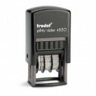 Tampon dateur Trodat 4850 "Payé le" – Format d'empreinte 25x5 mm