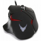 Souris optique filaire Varr droitier – 3200 DPI, 8 boutons programmables, rétroéclairage RGB