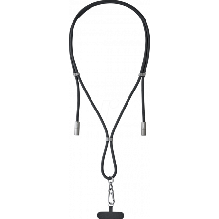 Lanière de charge portable Intenso noire – Charge et transporte votre smartphone en toute sécurité