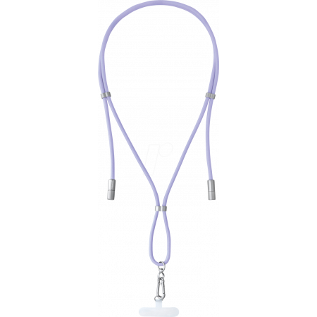 Lanière de charge portable Intenso lila – Charge et transporte votre smartphone en toute sécurité