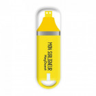 Clé USB 32 Go KeyOuest Surligneur Jaune – Design fluo, édition limitée Collection Fournitures