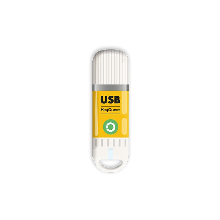 Clé USB 32 Go KeyOuest Colle – Design bâton de colle, édition limitée Collection Fournitures