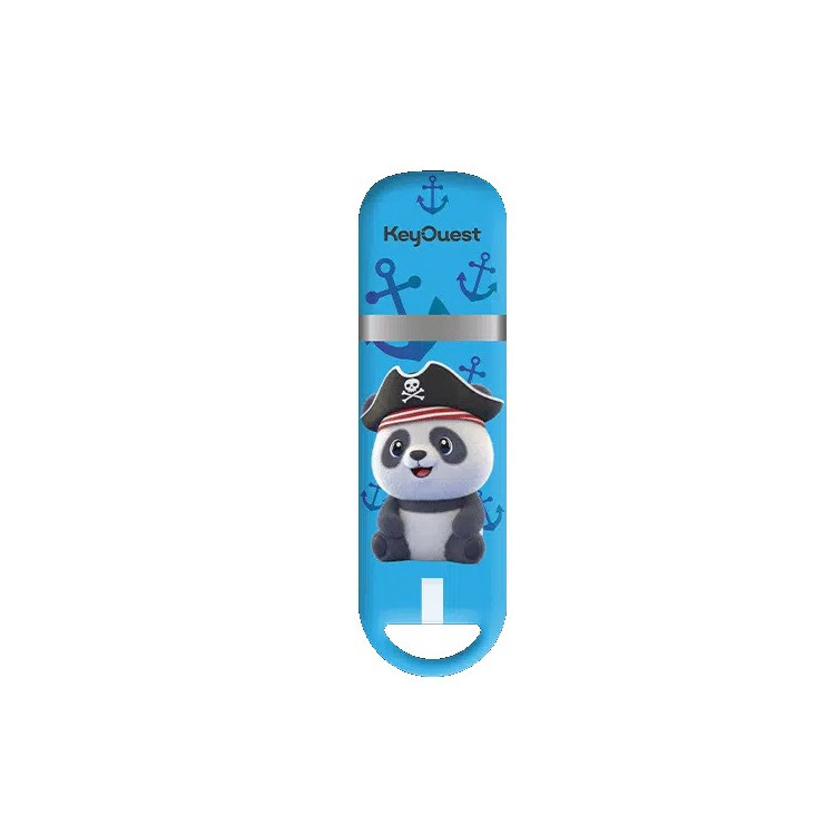 Clé USB 32 Go KeyOuest Animaux Panda – Design panda pirate, édition Rentrée des Classes 2026 Collection Animaux