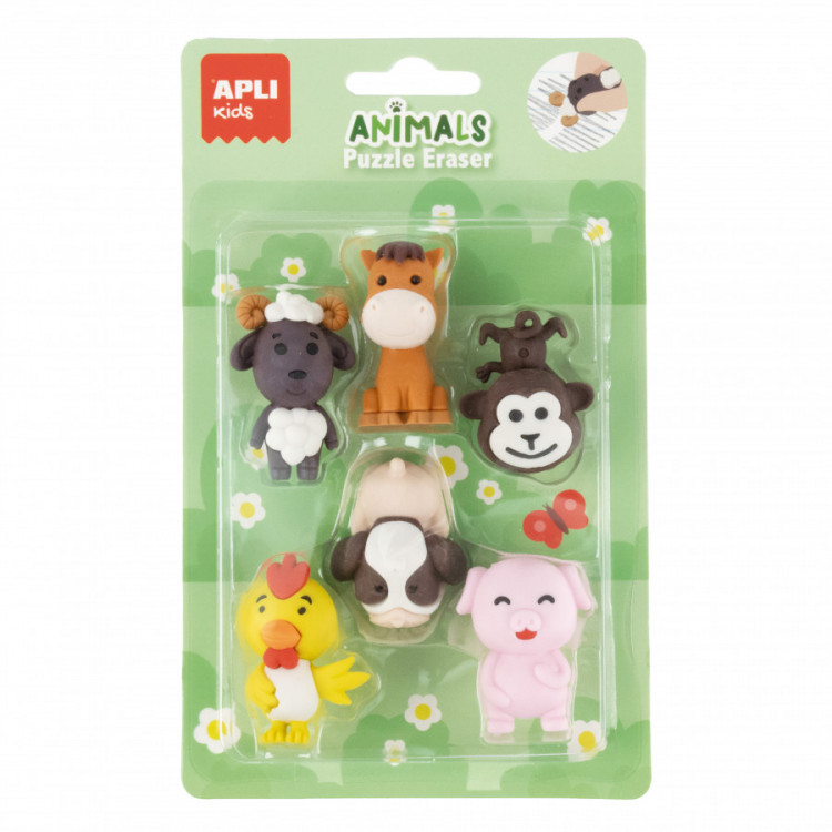 GOMMES PUZZLE ANIMAUX