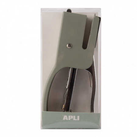 Agrafeuse verte Up North – Format compact, capacité 12 feuilles