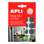 BTE 20 PASTILLES MAGNETIQUES ADHESIVES