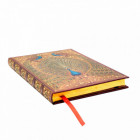 Carnet Paperblanks Paons d'Hafiz Ultra – Couverture rigide illustrée, 144 pages lignées papier 120g