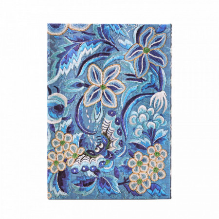 CARNET Saule bleu MIDI LIGNE 144P 120G
