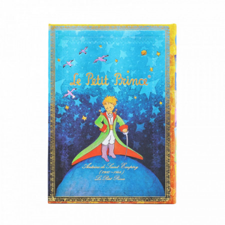 Carnet Paperblanks Le Petit Prince – Exupéry Midi – Couverture rigide illustrée, 144 pages lignées