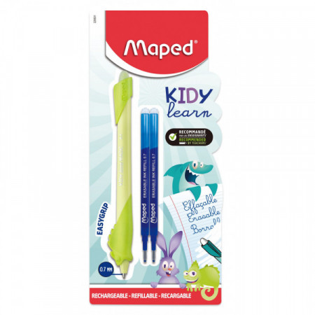 STYLO EFFACABLE KL BLEU X1+2 CART ASS