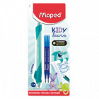STYLO EFFACABLE KL BLEU X1+2 CART ASS