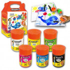 Lot de 6 P'tits Pots de gouache Néfertari 50ml Cléopâtre – Pinceau intégré
