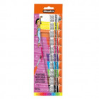 Blister 10 tubes peinture acrylique 10ml Cléopâtre – Loisirs créatifs