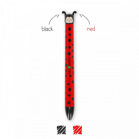 STYLO 2 COUL CLICK&CLACK LADYBUG