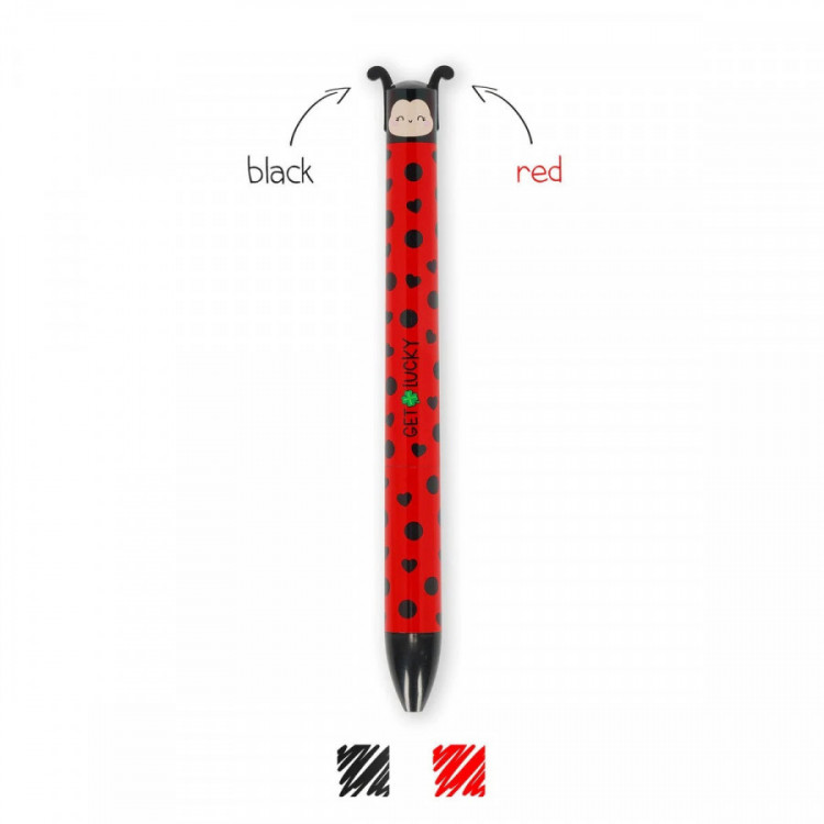 STYLO 2 COUL CLICK&CLACK LADYBUG