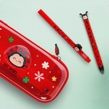 STYLO ENCRE GEL LADYBUG GETLUCKY