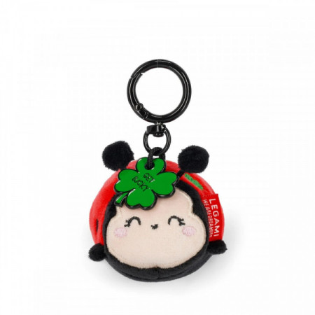 PORTE CLE PELUCHE COCCINNELLE LADYBUG