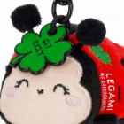 PORTE CLE PELUCHE COCCINNELLE LADYBUG