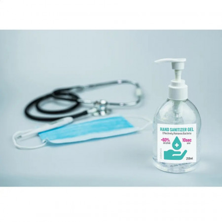 GEL DESINF. MAINS OMEGA + POMPE 250ML
